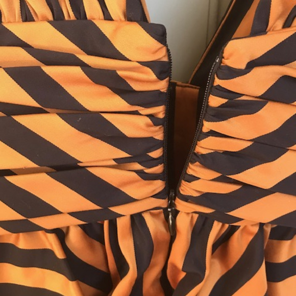 Caroline Constas Striped Sleeveless Peplum Top - Picture 4 of 6